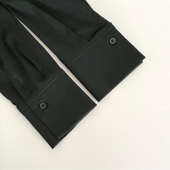 Aritzia Babaton Amory Satin Belted Shirt Dress - Picture 8 of 10